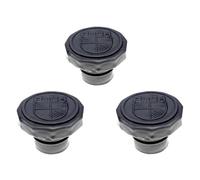 3x Tankdeckel 30 mm Schwarz passend für Puch Maxi S & N Mofa - Schraubverschluss, kraftstoffbeständig, robuster Kunststoff, Ersatzdeckel für 30 mm Tanköffnung (nicht für Bajonett)
