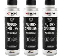 3x TECPO Motorspülung Motor Flush Motorreiniger, 300 ml