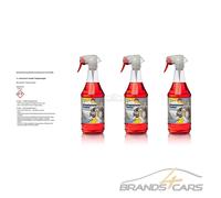 3x TUGA CHEMIE 1 L ALUMINIUM-TEUFEL® ALUTEUFEL FELGENREINIGER FELGEN REINIGER 73