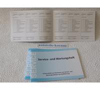 3x Universal Inspektion Serviceheft Wartungsheft Scheckheft BMW geeignet