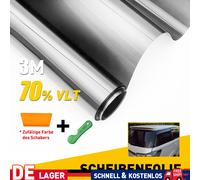 3x0,75m Tönungsfolie Scheibenfolie Sonnenschutzfolie 70% Auto Frontscheibe Folie