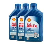 SHELL Helix HX7 Professional AV 5W-30 Motoröl VW 505 00, VW 505 01, 1 Liter