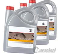 3x5 LITER ORIGINAL TOYOTA MOTORÖL FUEL ECONOMY 5W30 ACEA A1/B1 A5/B5 API SL CF