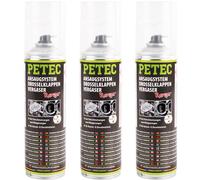 3x500ml PETEC AGR-VENTIL REINIGER DROSSELKLAPPENREINIGER ANSAUG VERGASERREINIGER