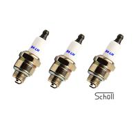 3xZündkerze für B4LM J19LM Briggs Stratton Sabo Wolf Rasenmäher Pumpe Motorhacke