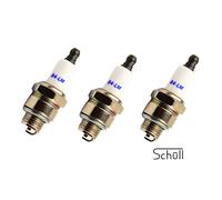3xZündkerze für B4LM J19LM Briggs Stratton Sabo Wolf Rasenmäher Pumpe Motorhacke