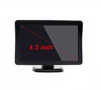 4.3''Monitor LCD Farb Rückfahrkamera TFT Display Bildschirm Set LKW Für BMW GPS
