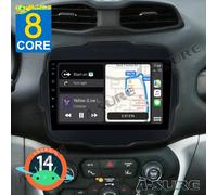 4+64GB Android 14 Apple Carplay Autoradio GPS Navi Für Jeep Renegade 2014-2024