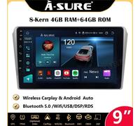 4+64GB Android 14 Autoradio Carplay RDS Navi für Toyota Avensis II T25 2003-2008