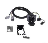 4 + 7 poliger Anhänger-Kabelbaum für Toyota für Tundra 2007-2013, Anhänger-Anschlusssatz, Bremse, Rückwärts-Signalleistung, 7-Wege-Klingenanschluss, Hilfsstromleitungen