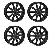 Autec, Skandic, 6,5x16 ET45 4x100 60,1, schwarz matt lackiert