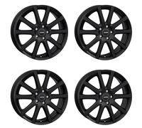 Autec, Skandic, 6,5x16 ET45 4x100 60,1, schwarz matt lackiert