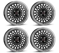 4 Borbet Felgen B 7.0x17 ET25 4x100 SWRP für BMW 3