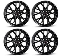 4 Borbet Felgen BY 8.0x18 ET30 5x112 SWM für Mercedes A B C CL CLA CLE CLK CLS E