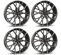 4 Borbet Felgen BY 8.0x18 ET45 5x108 TITAPM für Volvo C30 C70 EX30 S40 S60 S80 S