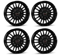 4 Borbet Felgen CW3 7.5x17 ET61 5x118 SW für Niesmann+Bischoff Wohnmobil