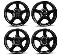 4 Borbet Felgen F 6.5x16 ET45 4x100 SW für Kia Picanto Rio Stonic