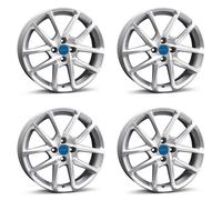 4 Borbet Felgen N 7.0x17 ET32 4x108 SIL für Ford B-Max Cougar EcoSport Fiesta Fo