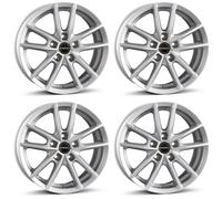 4 Borbet Felgen W 6.5x16 ET45 5x114.3 SIL für Mazda 3 3 Sport 323F 5 6 6 Sportwa