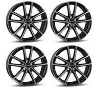 4 Borbet Felgen W 8.0x18 ET40 5x108 SWPGL für Volvo C30 C70 EX30 S40 S60 S80 S90