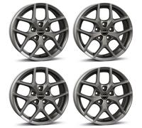 4 Borbet Felgen Y 8.0x18 ET45 5x108 TITAM für Volvo C30 C70 EX30 S40 S60 S80 S90