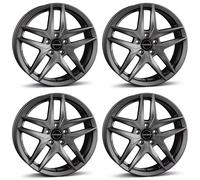 4 Borbet Felgen Z 8.0x19 ET39 5x112 GREYM für Audi A4 A6 A8 S4 S6