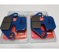 4 Bremsbeläge Vorne BREMBO Blau Kohlenstoff 07KA0808 Kawasaki GPZ 1100 1984