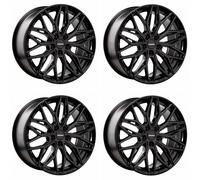 4 Carmani Felgen 26 Max 8.0x18 ET45 5x108 SW für Volvo C30/S40/V50/C70 S40/V40 S