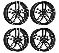 4 Dezent TR dark Felgen 8.0Jx18 5x112 für Seat Alhambra Altea Ateca Exeo Leon Ta