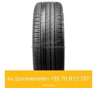 4-er Satz 155/70 R13 75T Sommerreifen Continental EcoContact 6 | 1178