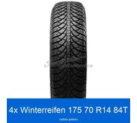 4-er Satz 175/70 R14 84T Fulda Kristall Montero 3 3PMSF Winterreifen | 40384