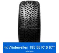 4-er Satz 195/55 R16 87T Fulda Kristall Control HP-2 3PMSF Winterreifen | 55726