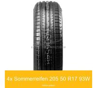 4-er Satz 205/50 R17 93W Tomket Sport XL Sommerreifen | 23399