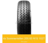 4-er Satz 205/65 R15 C 102T Sommerreifen Goodride Radial H-188 | 74833