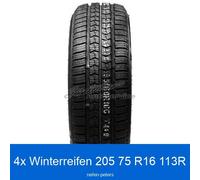 4-er Satz 205/75 R16 113R Winterreifen Nexen WinGuard WT-1 3PMSF | 4453