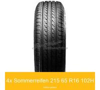 4-er Satz 215/65 R16 102H Sommerreifen Goodyear EfficientGrip SUV XL | 48853