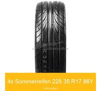 4-er Satz 225/35 R17 86Y Sommerreifen Yokohama S DRIVE AS01 | 21106