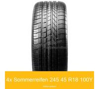 4-er Satz 245/45 R18 100Y Sommerreifen Goodyear EfficientGrip AO XL | 75246