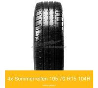 4-er Satz Apollo AlTrust Plus 195/70 R15 104R Sommerreifen | 29970