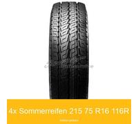 4-er Satz Continental VancoCamper 215/75 R16 116R Sommerreifen | 93739