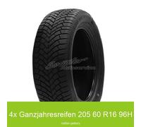 4-er Satz Double Coin DASP Plus 3PMSF XL 205/60 R16 96H Ganzjahresreifen | 77298