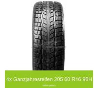 4-er Satz Ganzjahresreifen 205/60 R16 96H Roadstone N-Priz 4S 3PMSF XL | 66560