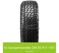4-er Satz Ganzjahresreifen Radar Renegade AT 5 3PMSF XL 265/65 R17 116T | 7994