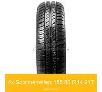 4-er Satz Hankook Optimo K-715 Sommerreifen 185/80 R14 91T | 83340