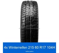 4-er Satz Kumho Portran CW-51 3PMSF Winterreifen 215/60 R17 104H | 80815