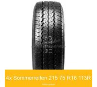 4-er Satz Maxxis VanSmart MCV-3 Plus 215/75 R16 C 113R Sommerreifen | 3525