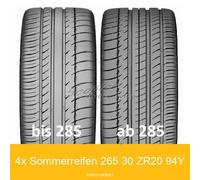 4-er Satz Michelin Pilot Sport PS2 RO1 XL 265/30 R20 94Y Sommerreifen | 73920