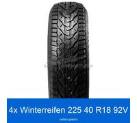 4-er Satz Riken Snow 3PMSF XL 225/40 R18 92V Winterreifen | 53690