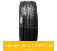 4-er Satz Sommerreifen 245/40 R17 91W Michelin Primacy HP MO | 44182
