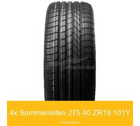 4-er Satz Sommerreifen 275/40 R19 101Y Goodyear Excellence RunFlat | 2861